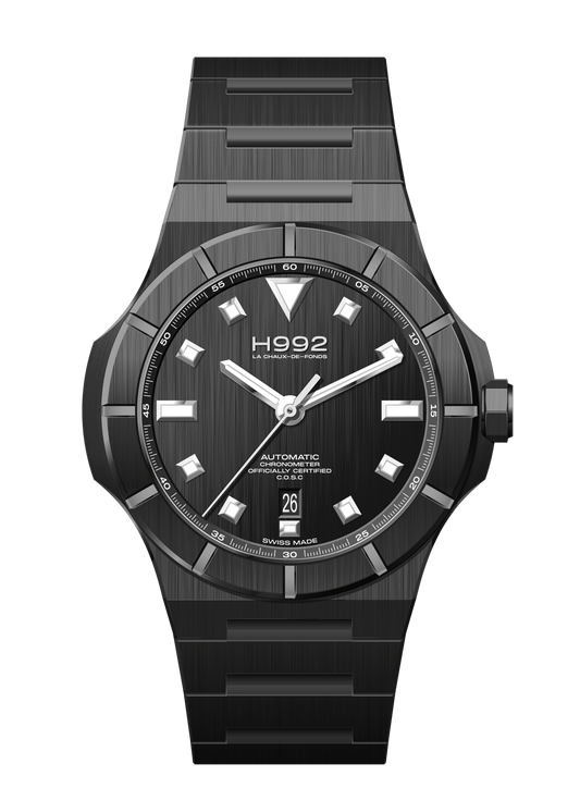 H992 H4 Black + Black watch